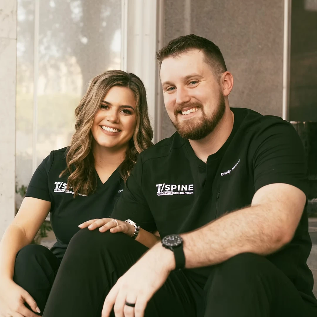 Dr. Rowdy Teaff and Dr. Brianna Teaff | T-Spine Chiropractic | Rose City Wellness Dr. Rowdy Teaff and Dr. Brianna Teaff | T-Spine Chiropractic | Rose City Wellness